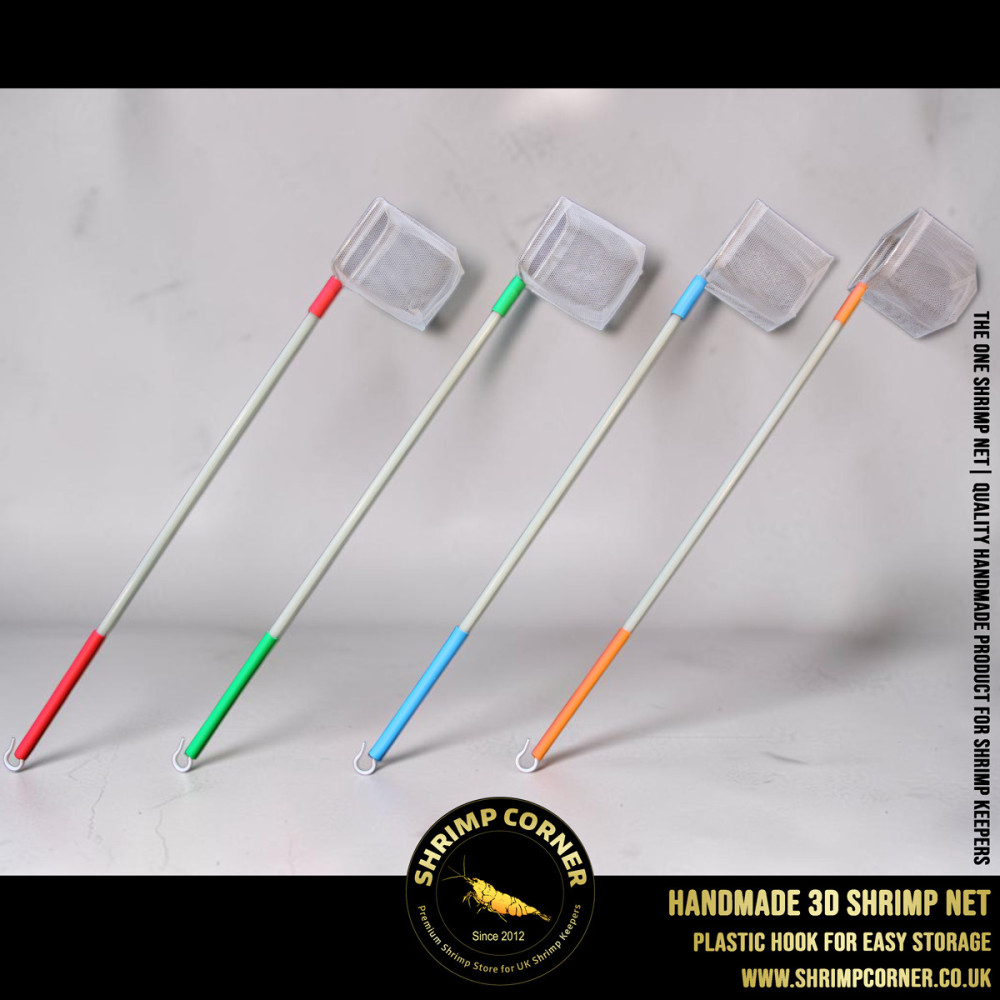 Professional 3D Shrimp Net with Plastic Handle & Hanging Hook 2