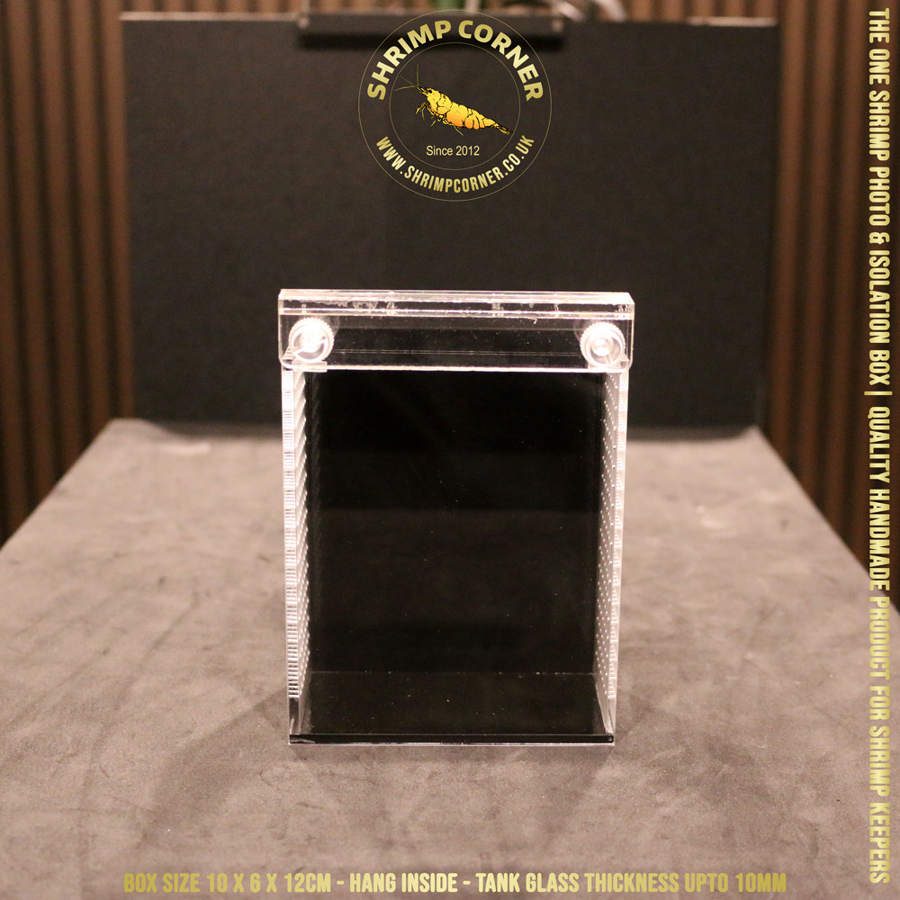I LOVE SHRIMP™ | NO LOGO | Acrylic Shrimp Photo & Breeding Box | Box