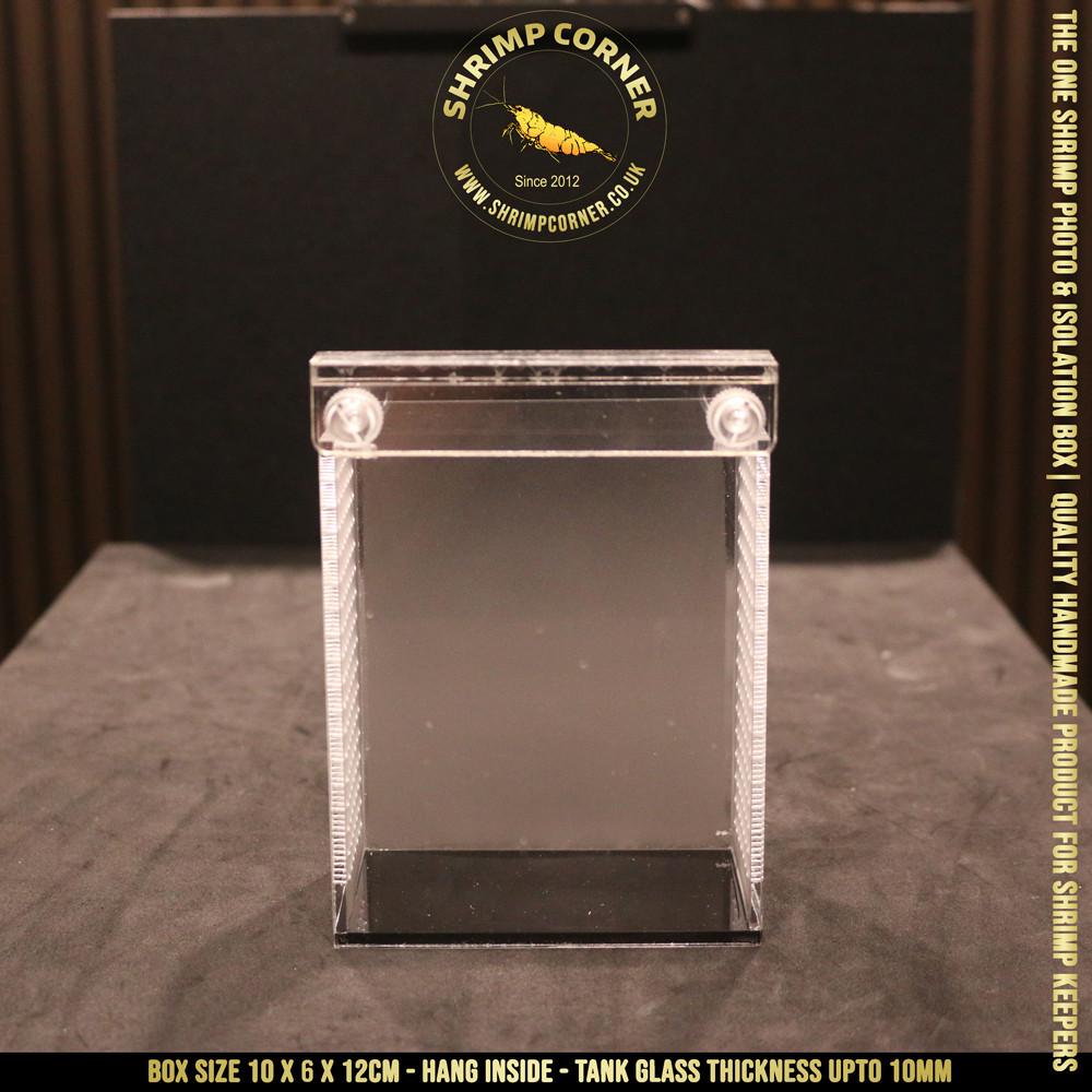 I LOVE SHRIMP™ | NO LOGO | Acrylic Shrimp Photo & Breeding Box | Box