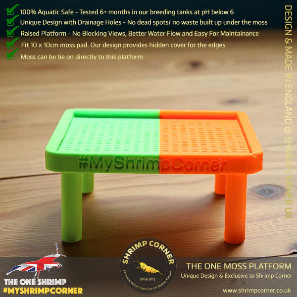 Exclusive Moss Raised Moss Platform - FREE Moss Pad