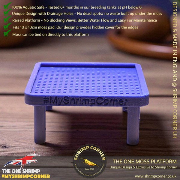 Exclusive Moss Raised Moss Platform - FREE Moss Pad