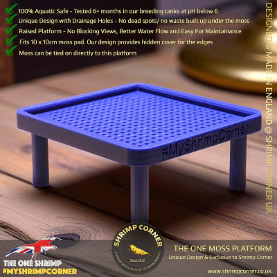 Exclusive Moss Raised Moss Platform - FREE Moss Pad